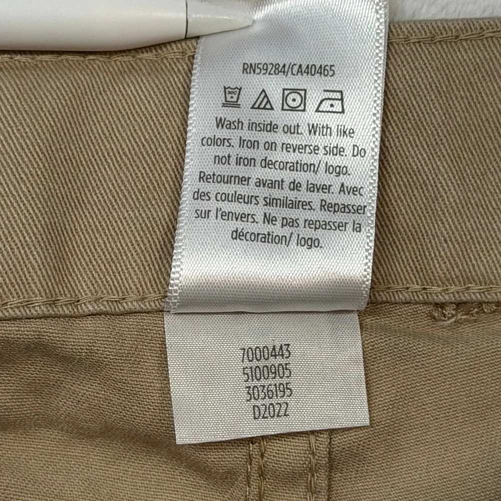 Gymboree Chino‎ Pants Girls Size 10 Tan Good Embroidered Dog Puppy Khaki Chinos